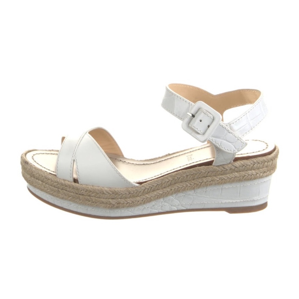 Christian Louboutin leather Wedge